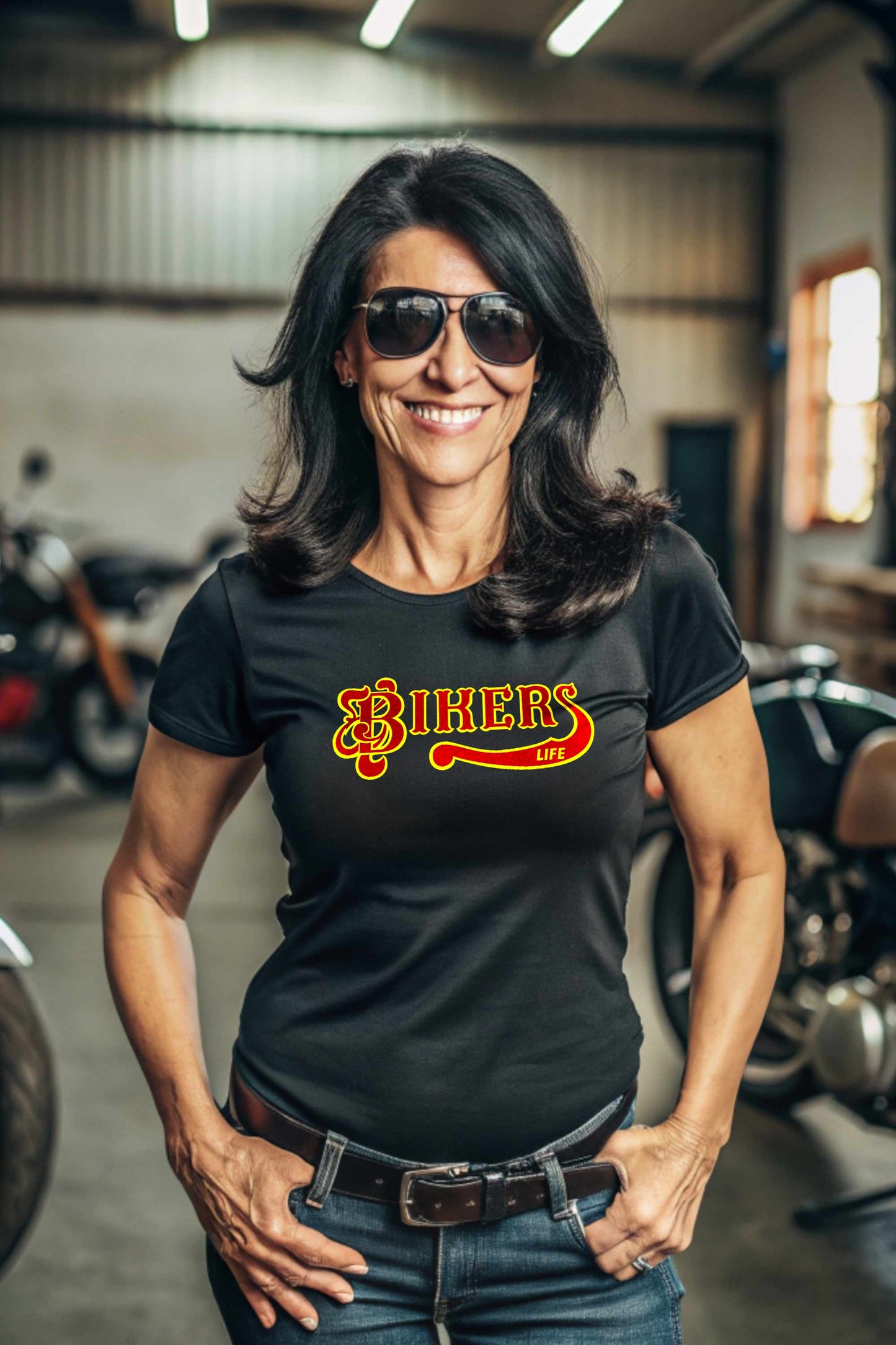 T-Shirt Bikers Life