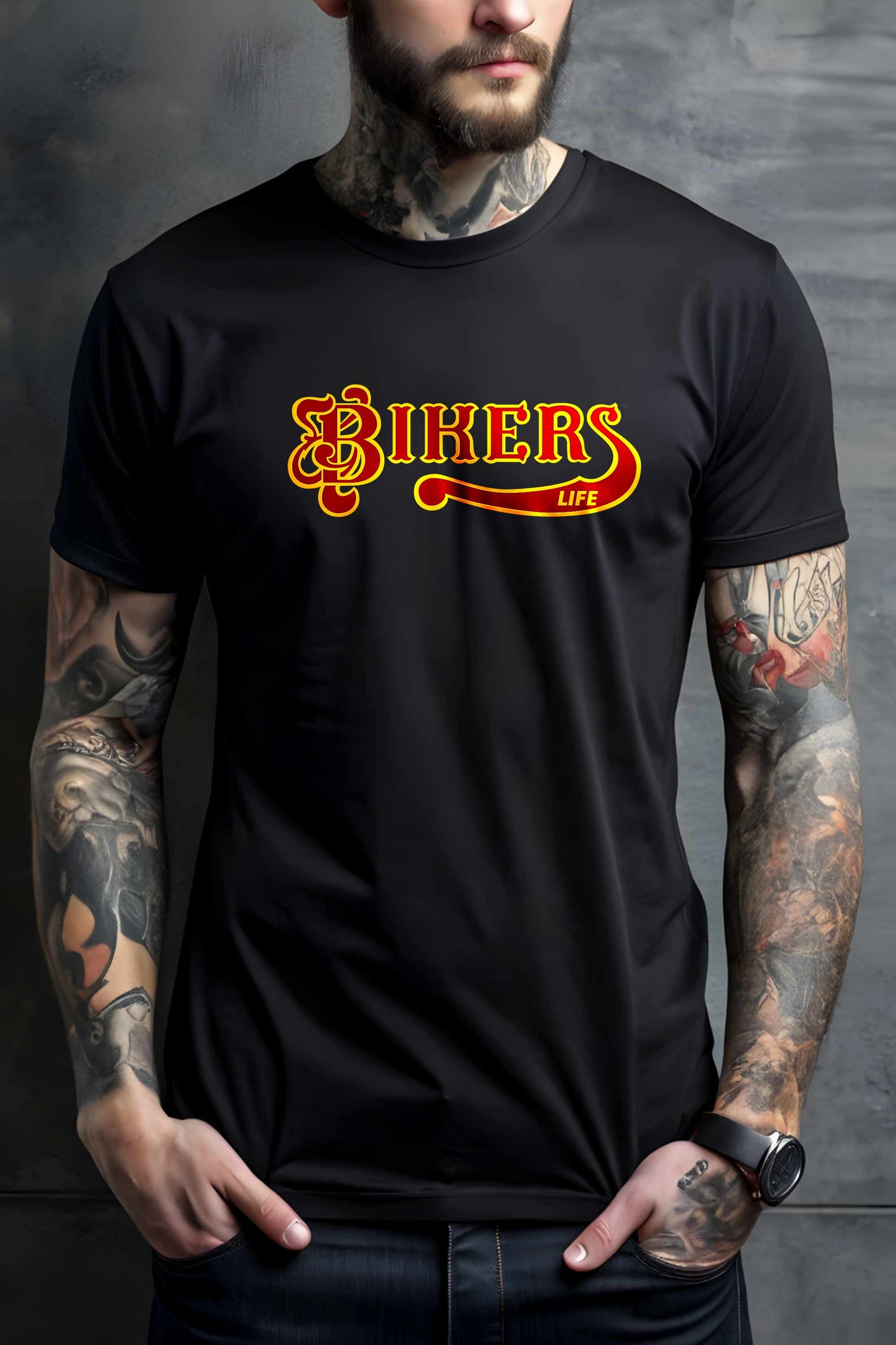 T-Shirt Bikers Life