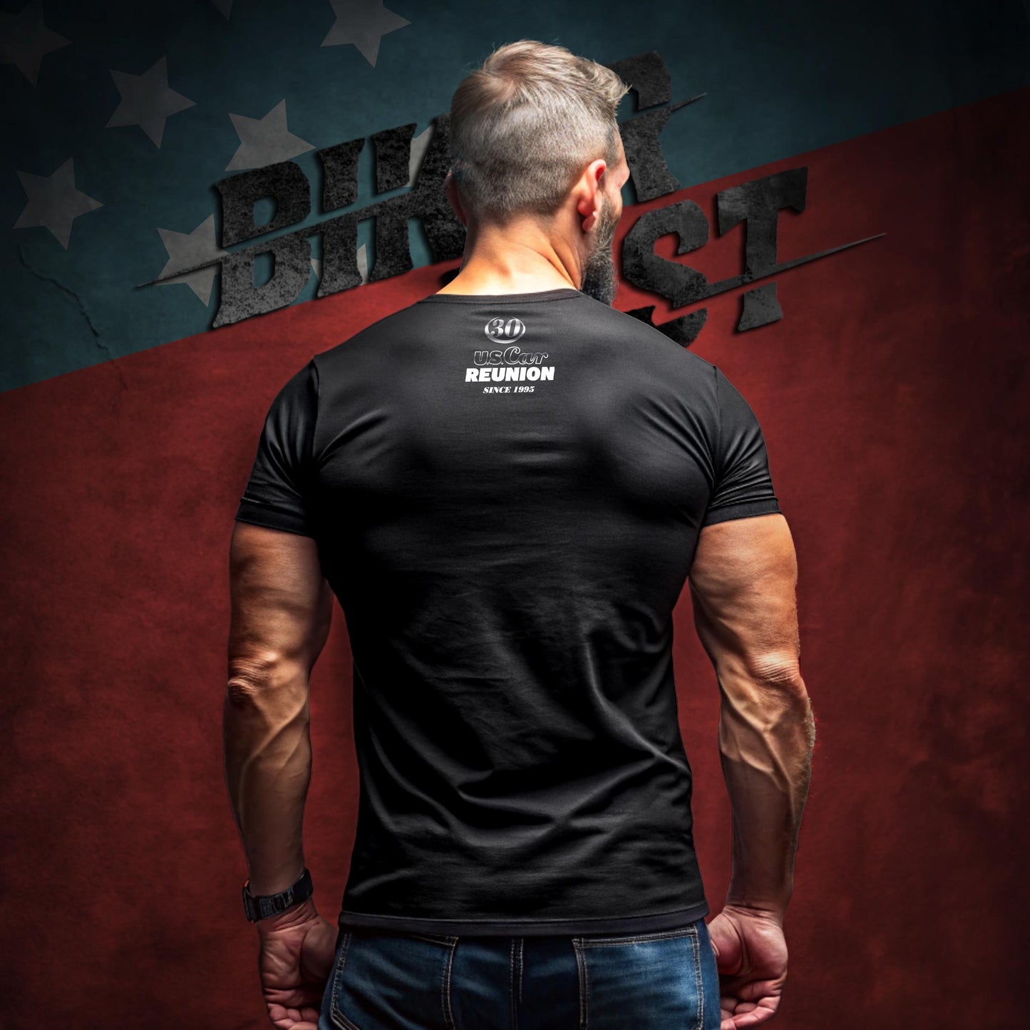 T-SHIRT U.S CAR REUNION
