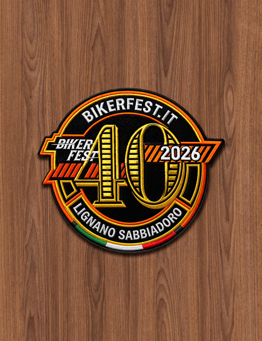 PRE-ORDINE | 40° edizione Patch Biker Fest