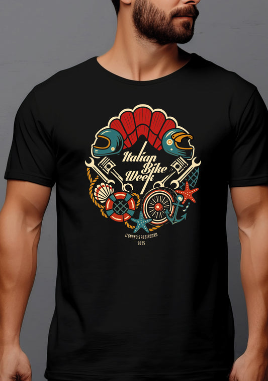 PRE-ORDER CON RITIRO IN LOCO | T-Shirt Italian Bike Week 2025