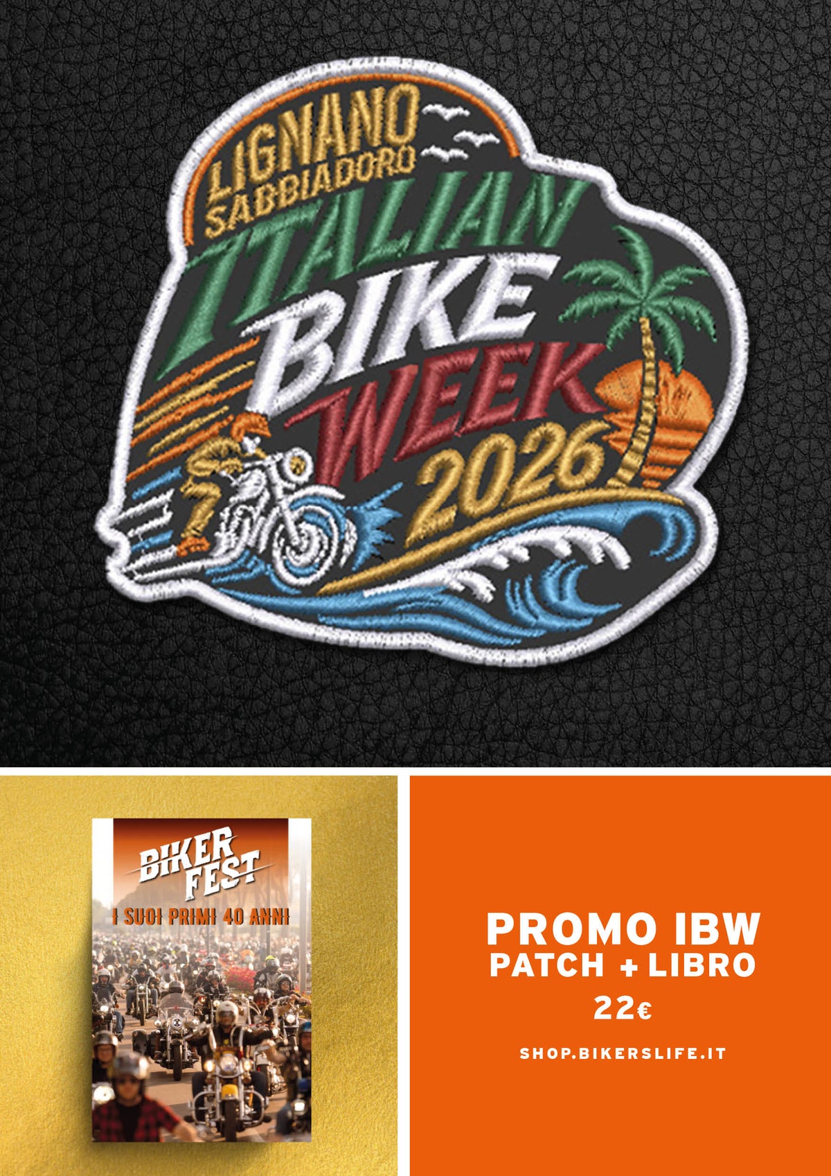 PROMO PATCH 5° IBW + LIBRO 40° BF