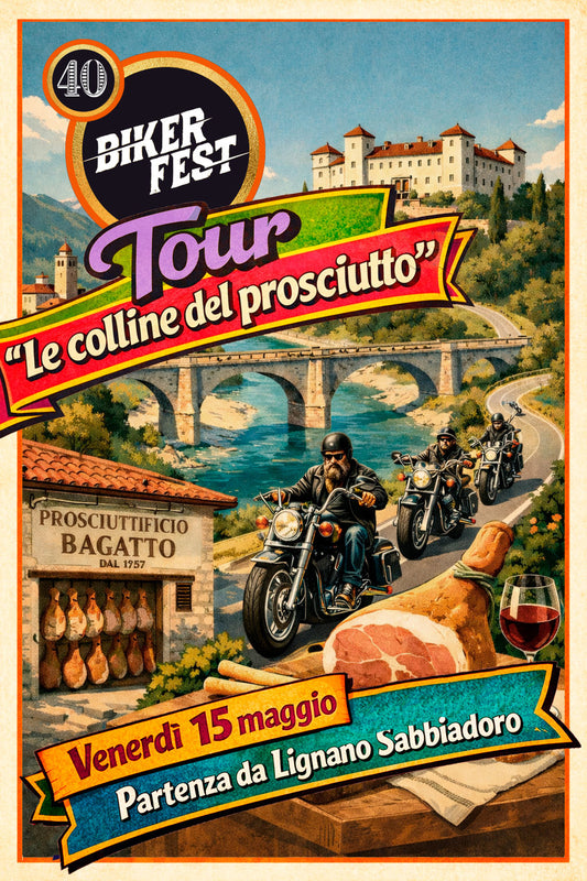 MOTOTOURS PACK VENERDÍ - Le colline del prosciutto