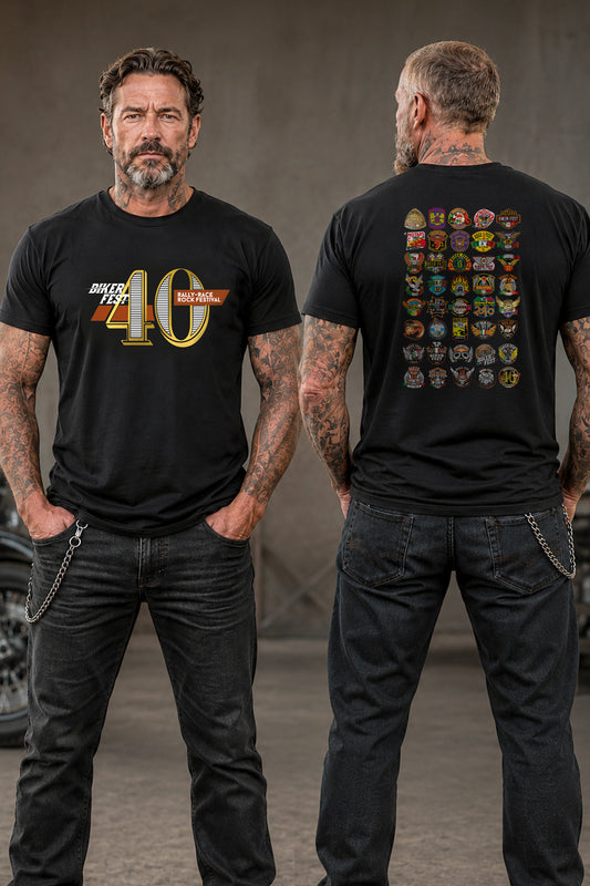 Special T-Shirt Biker Fest International 2026 con Patch